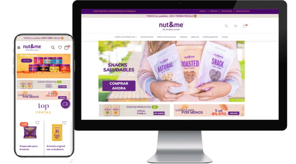 Solución para Nut&Me